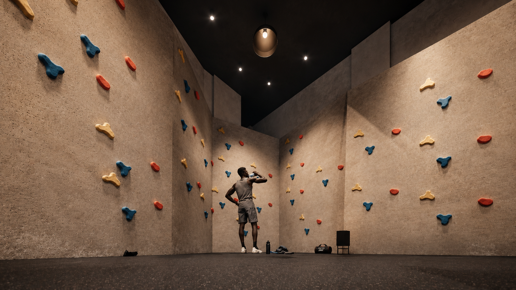 Rock Climbing Wall